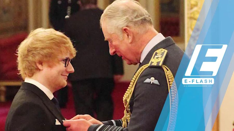 Selamat! Ed Sheeran Dapat Kehormatan dari Pangeran Charles