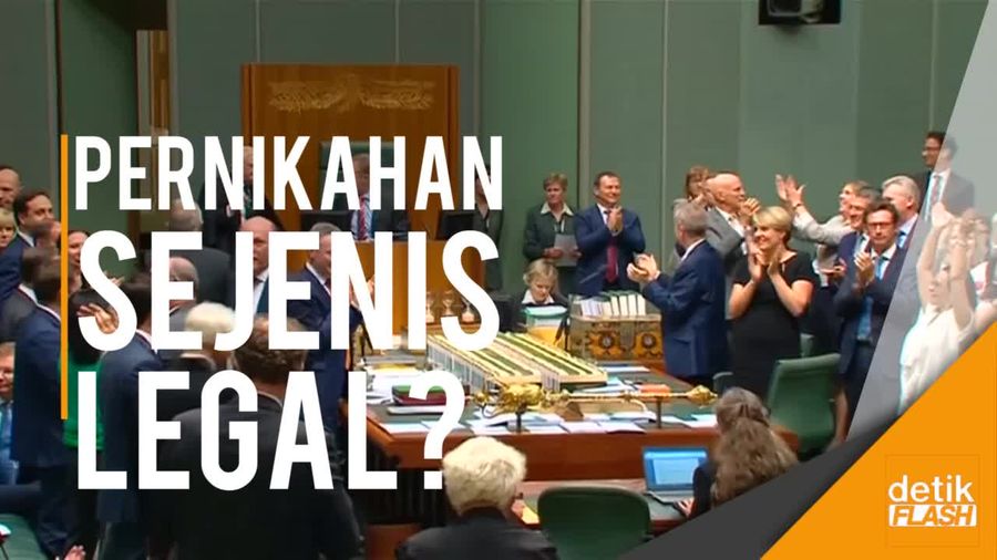 Australia Legalkan Pernikahan Sejenis