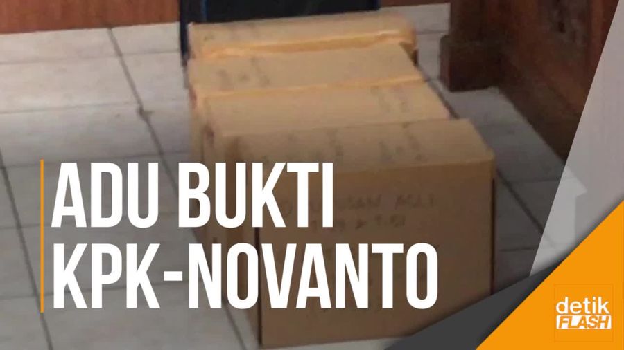 Adu Bukti KPK dan Kuasa Hukum Novanto di Sidang Praperadilan