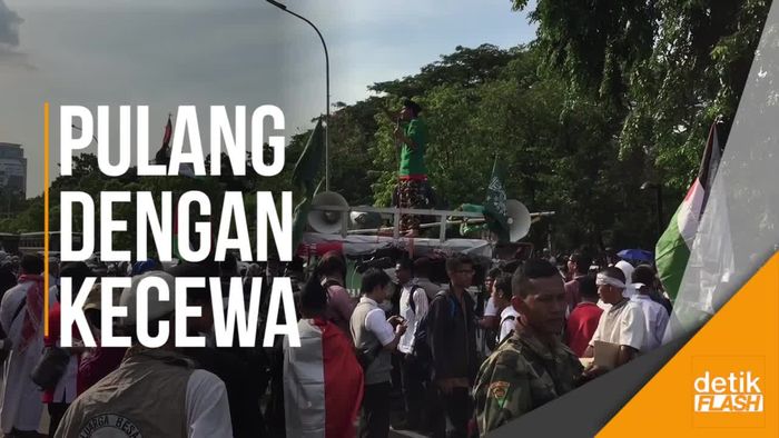 Tak Disambut Kedubes AS, Massa Pulang dengan Kecewa 