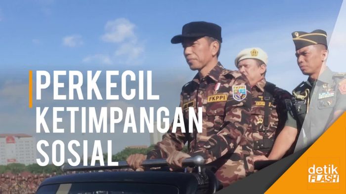 Jokowi: Pembangunan Infrastruktur untuk Berantas Kemiskinan