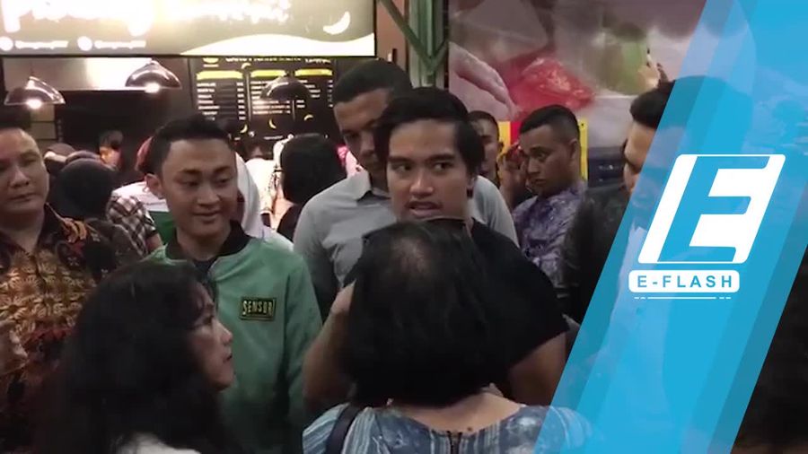 Jualan Sang Pisang, Kaesang Diserbu Pembeli