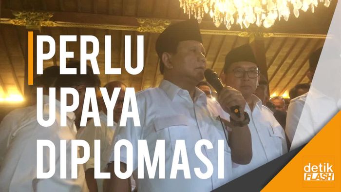 Prabowo Dukung Sikap Jokowi Kecam AS soal Yerussalem