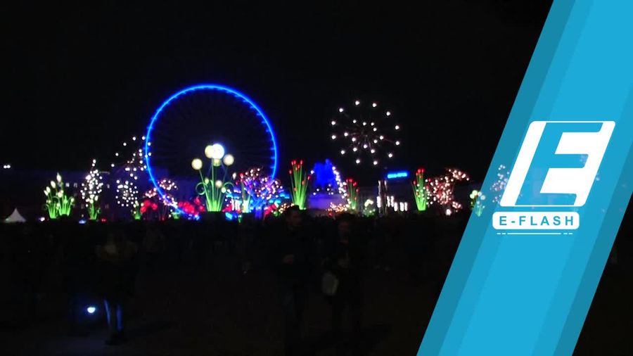 Festival Lampu di Prancis yang Meriah dan Penuh Warna
