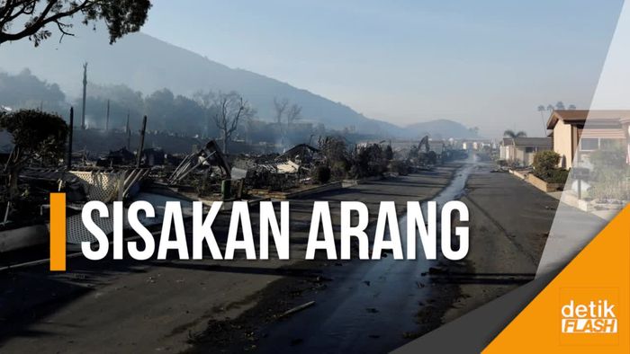 Saat Warga California Lihat Langsung Dampak Kebakaran 