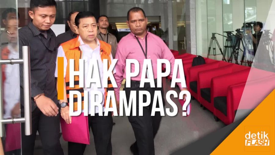 Perang Argumen KPK Vs Ahli Pemohon, Benarkah Hak Novanto Dirampas?