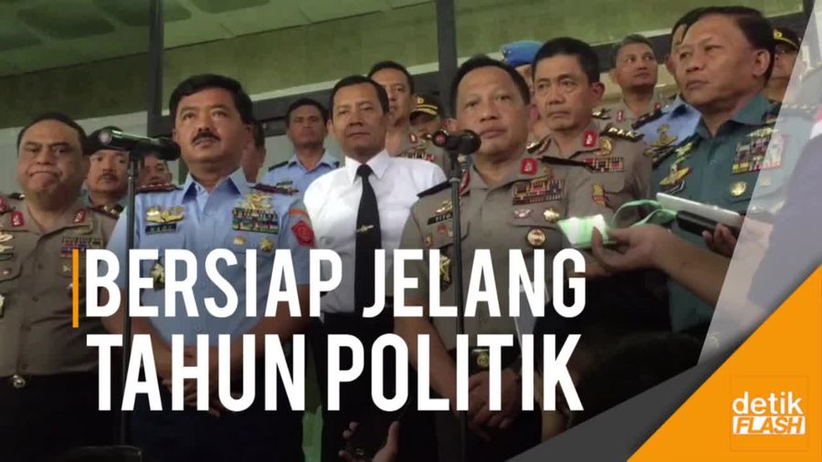 Kapolri Gandeng TNI Hadapi Tahun Politik
