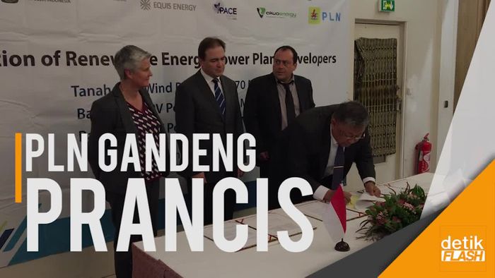 PLN Ajak Prancis Buat Pembangkit Tenaga Angin dan Matahari Rp 4,5 T