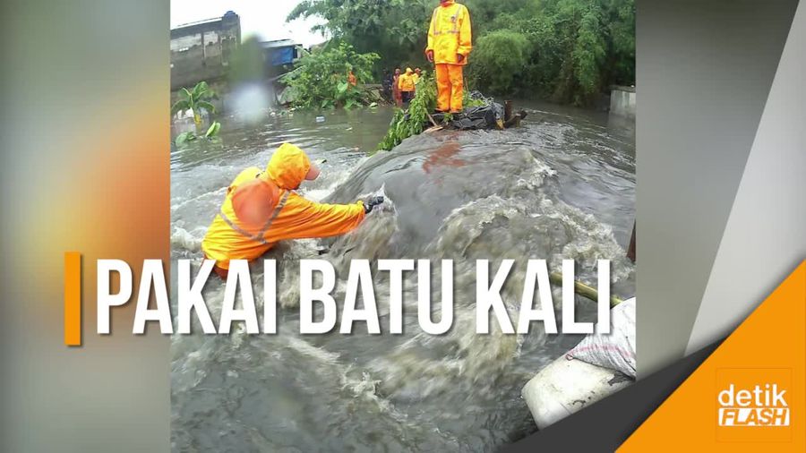 Penampakan Tanggul Baru di Jatipadang