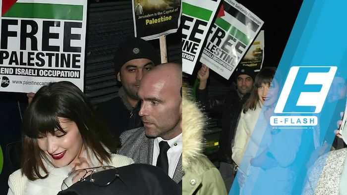 Aksi Bella Hadid Ikut Demo Bela Palestina