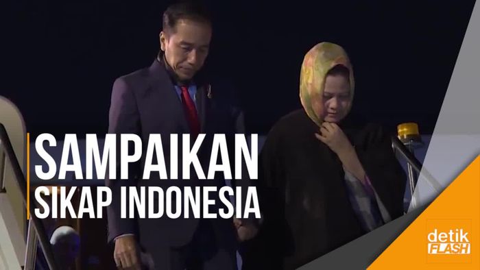 Tiba di Turki, Jokowi Siap Bahas Palestina di KTT Luar Biasa OKI
