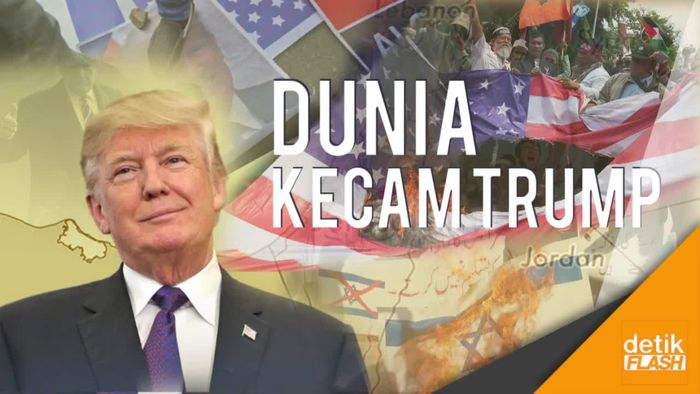 Dunia Mengecam Trump, Aksi Bela Palestina Menggelora