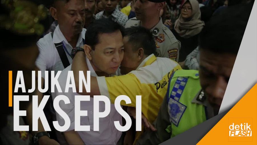 Keberatan dengan Dakwaan, Novanto Ajukan Eksepsi