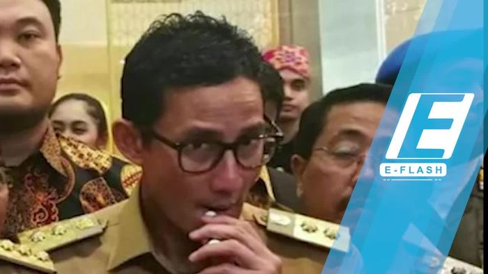 Wuih, Sandiaga Uno Ternyata Suka Pakai Lip Balm 