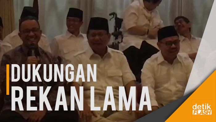 Momen Anies Beri Dukungan untuk Sudirman Said