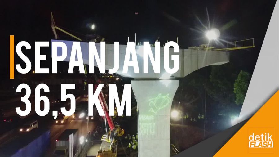 Melihat dari Langit Tol Jakarta-Cikampek Penghubung Cikunir-Karawang