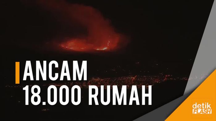 Kebakaran di California Meluas, Ancam Belasan Ribu Rumah Warga