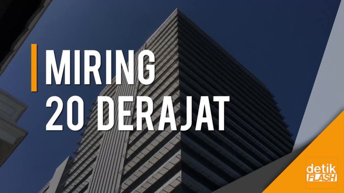 Awas! Ada Tembok Miring di Gedung DPRD DKI