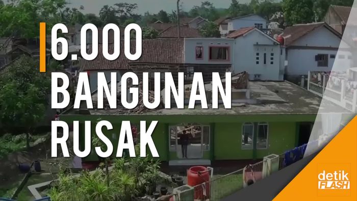 BPBD Tasikmalaya Terima Laporan 6 Ribu Bangunan Rusak Akibat Gempa   