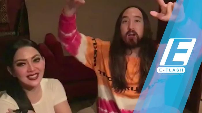 Wah! Steve Aoki Sempat Dinner dengan Syahrini Sebelum DWP 2017