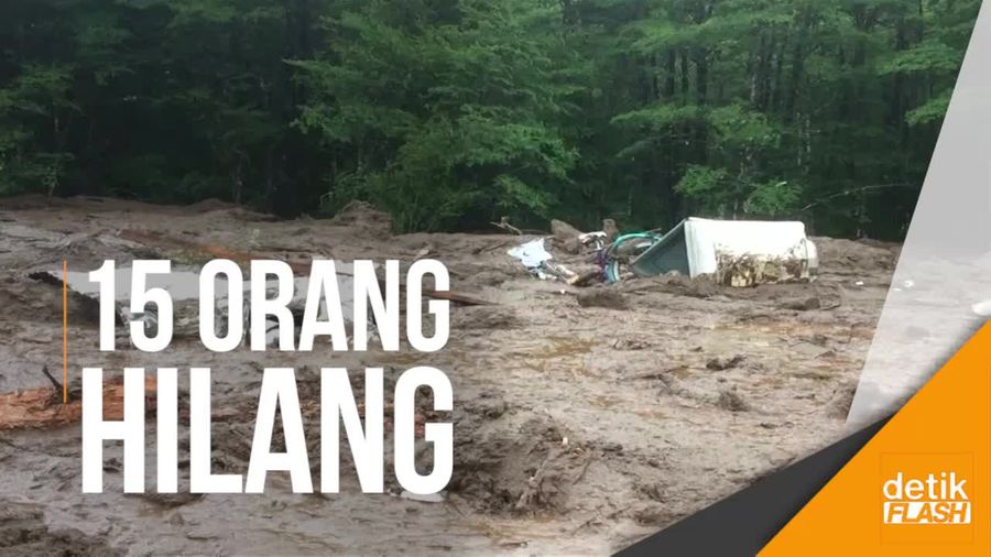 Tanah Longsor Mengubur Sebuah Desa, 3  Orang Tewas