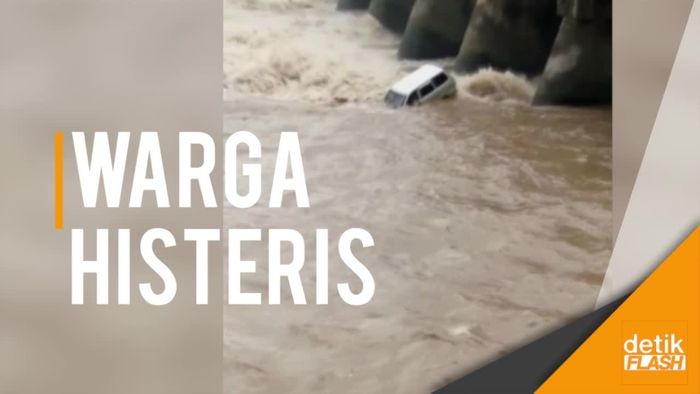 Mobil Tercebur Dam dan Terseret Arus, 1 Orang Hilang