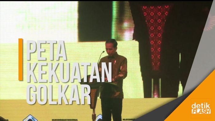 Jokowi Ungkap Grup-grup Besar di Golkar