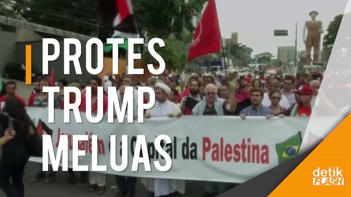 Aksi Bela Palestina Merebak di Eropa dan Amerika Selatan 