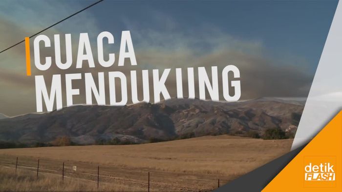 Petugas Pemadam Mulai Dapat Kendalikan Api di California