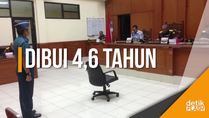 Kasus Suap Satelit Bakamla, Laksma Bambang Divonis 4,6 Tahun Bui