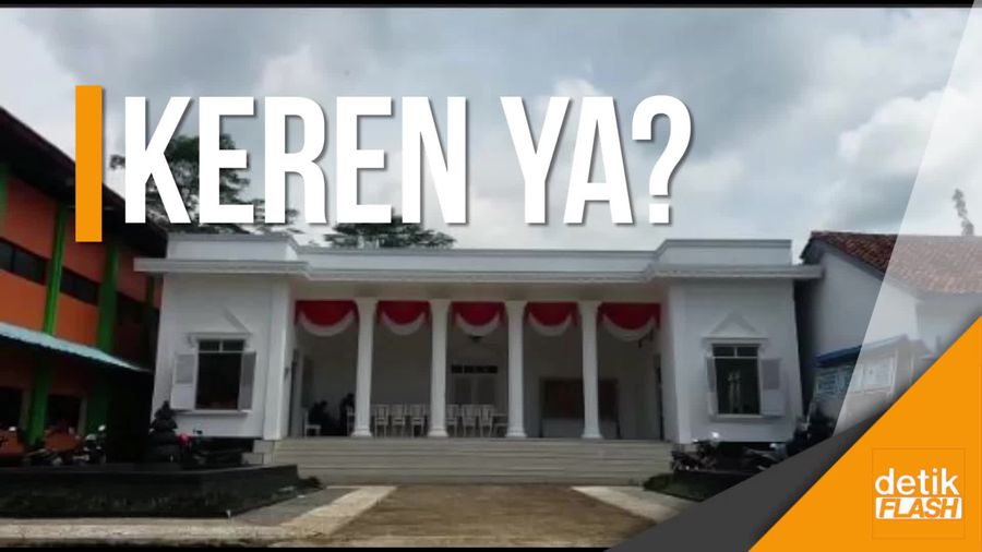 Wow, Ada Balai Desa Mirip Istana Negara di Wonosobo