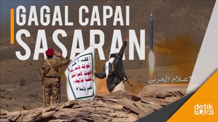 Video Detik-detik Rudal Houthi Dicegat di Langit Saudi