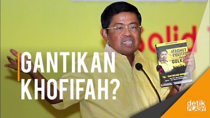 Ssst... Nama Idrus Marham Santer Digosipkan Jadi Mensos