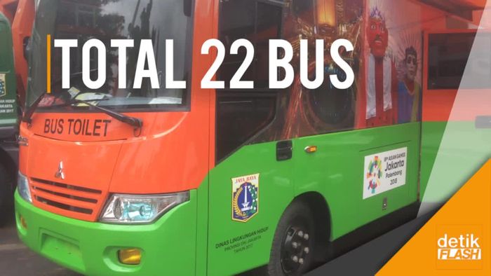 Melihat Bus Toilet VVIP untuk Asian Games 2018