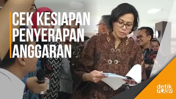 Jelang Tutup Tahun, Menkeu Sidak Kesiapan Penyerapan Anggaran