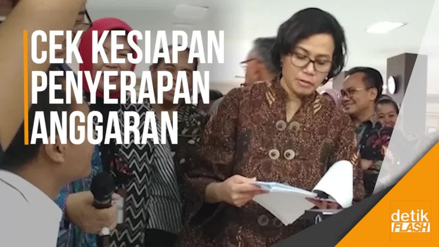 Jelang Tutup Tahun, Menkeu Sidak Kesiapan Penyerapan Anggaran