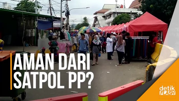 Beginilah Cara Pak Anies Tata PKL di Tanah Abang