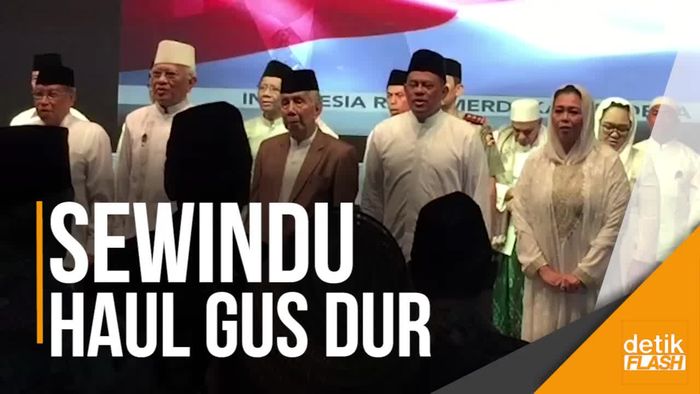 Kiai hingga Eks Panglima TNI Hadiri Sewindu Haul Gus Dur