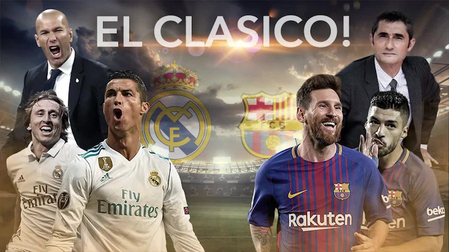 Adu Gengsi Real Madrid vs Barcelona di El Clasico!