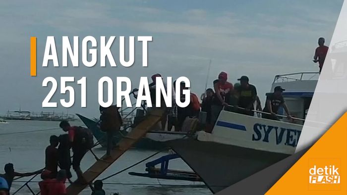 Kapal Feri Tenggelam di Filipina, Empat Tewas