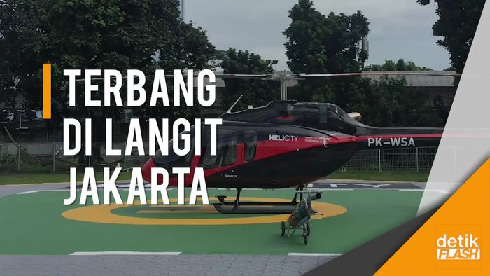 Menjamah Langit Jakarta dengan Helicity, Begini Keseruannya   
