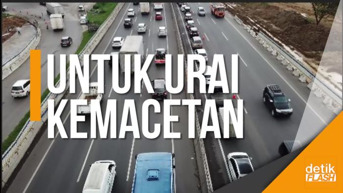 Beberapa Ruas Tol Jakarta-Cikampek Diberlakukan Contraflow
