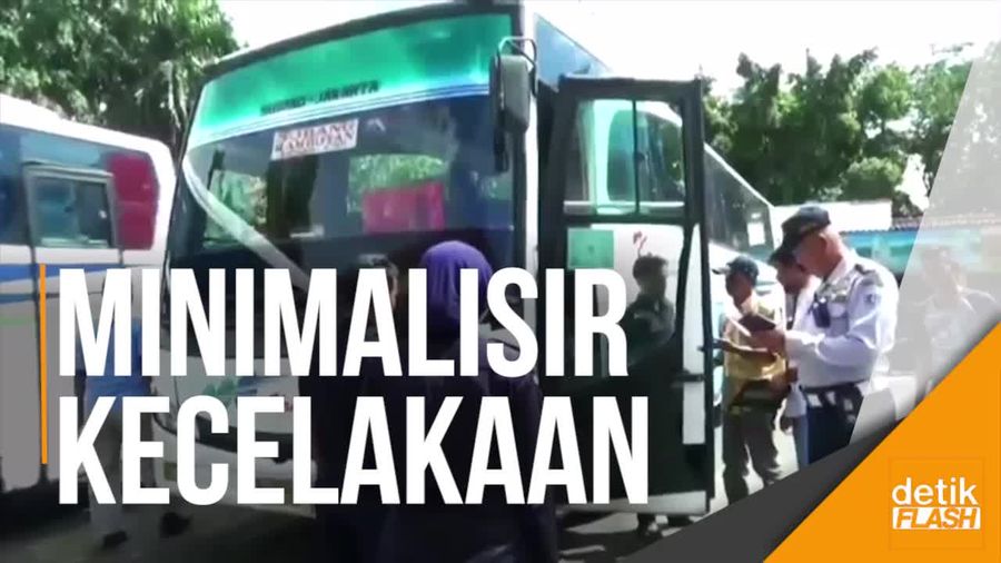 Jelang Libur Panjang, Armada Bus di Terminal Kp Rambutan Diperiksa