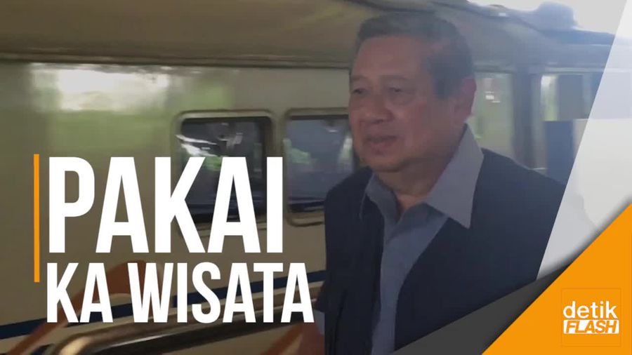 SBY Hadiri Maulid di Pekalongan, Naik KA dari Gambir