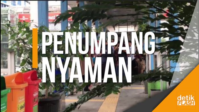 Asyik, Halte Transjakarta Tosari Kini Lebih Asri