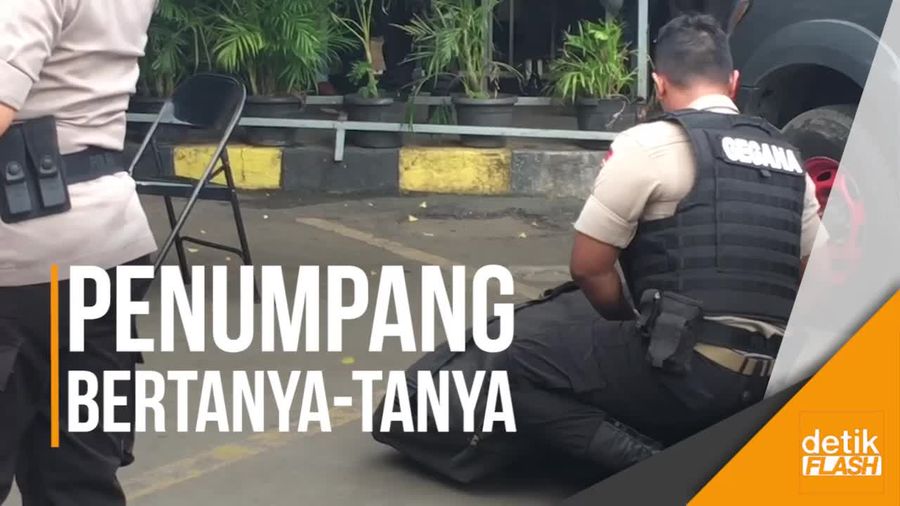 Stasiun Senen Sempat Disisir Gegana karena Laporan Benda Mencurigakan