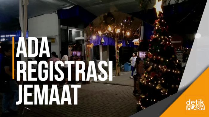 Gereja Katedral Bersolek Jelang Natal, 106 Polisi Disiagakan