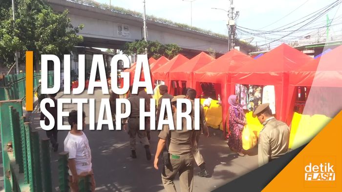 Jaga Trotoar Tanah Abang, Kasatpol PP Terjunkan 450 Personel 