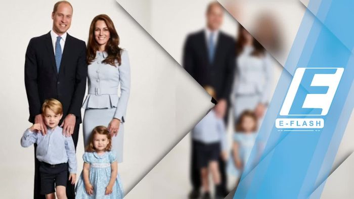 Gemasnya Foto Natal Keluarga Pangeran William dan Kate Middleton