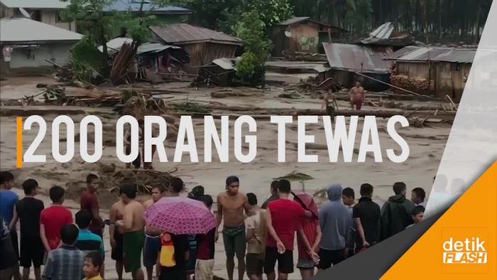 Sedih... Ratusan Orang Tewas Akibat Badai Tropis Tembin